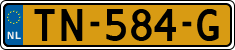 License plate of the Netherlands, Cars