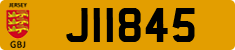 License plate of Jersey, Regular plates (J123456)