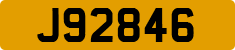 License plate of Jersey, Regular plates (J123456)