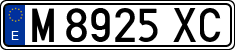 License plates of Spain, 1971 year series