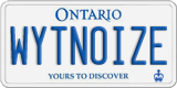 Ontario, Vanity Plates