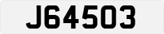 License plate of Jersey, Regular plates (J123456)