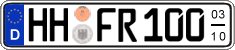 German license plate, Seasonal plates