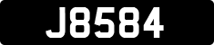License plate of Jersey, Regular plates (J123456)