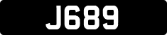 License plate of Jersey, Regular plates (J123456)
