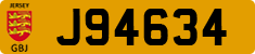 License plate of Jersey, Regular plates (J123456)