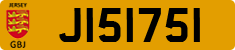 License plate of Jersey, Regular plates (J123456)