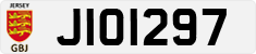 License plate of Jersey, Regular plates (J123456)
