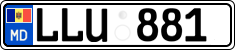 License plate of Moldova, Cars (2015)