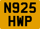 License plate of the United Kingdom, 1983 year system