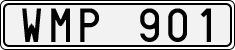 License plate of Sweden, Regular plates