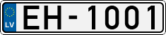 License plate of Latvia, Regular car plates