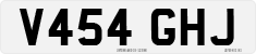 License plate of the United Kingdom, 1983 year system