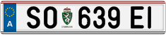 License plate of Austria, Regular plates