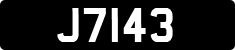License plate of Jersey, Regular plates (J123456)