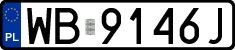 License plates of Poland, Regular car plates