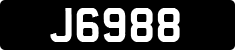 License plate of Jersey, Regular plates (J123456)