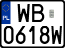 License plates of Poland, Regular car plates
