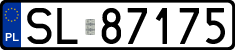 License plates of Poland, Regular car plates