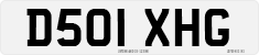 License plate of the United Kingdom, 1983 year system