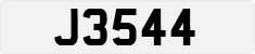 License plate of Jersey, Regular plates (J123456)