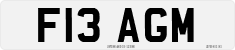 License plate of the United Kingdom, 1983 year system