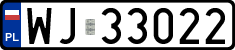 License plates of Poland, Regular car plates