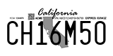 California, Temporary (AB12C34)