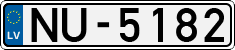 License plate of Latvia, Regular car plates