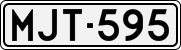 License plate of Finland, Cars