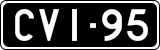 License plate of Finland, Oldtimers