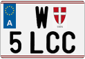 License plate of Austria, Regular plates