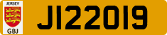 License plate of Jersey, Regular plates (J123456)
