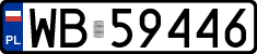 License plates of Poland, Regular car plates