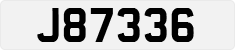 License plate of Jersey, Regular plates (J123456)