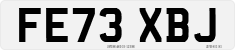 License plate of the United Kingdom, 2001 year system