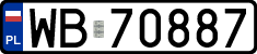 License plates of Poland, Regular car plates