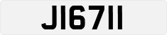 License plate of Jersey, Regular plates (J123456)