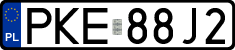 License plates of Poland, Regular car plates