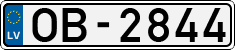 License plate of Latvia, Regular car plates