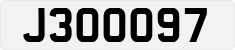 License plate of Jersey, Regular plates (J123456)