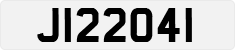 License plate of Jersey, Regular plates (J123456)