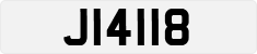 License plate of Jersey, Regular plates (J123456)