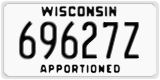 Wisconsin, Apportioned (12345A)