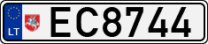 License plate of Lithuania, Vanity Plates