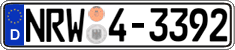 German license plate, Regional authorities