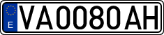 License plates of Spain, 1971 year series