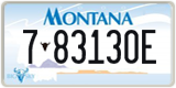 Montana, 1-12345A / 10-1234A