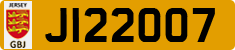 License plate of Jersey, Regular plates (J123456)