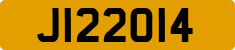 License plate of Jersey, Regular plates (J123456)